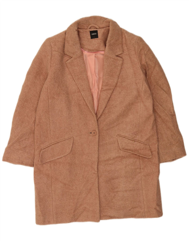 Soprabito da donna Oasis UK 16 Large Marrone Poliestere