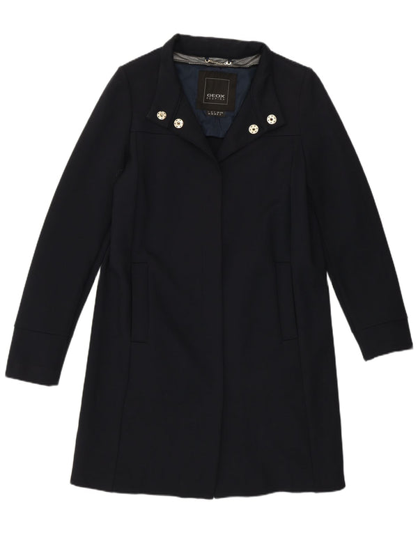 Soprabito Geox da donna Respira UK 8 Small in cotone blu navy