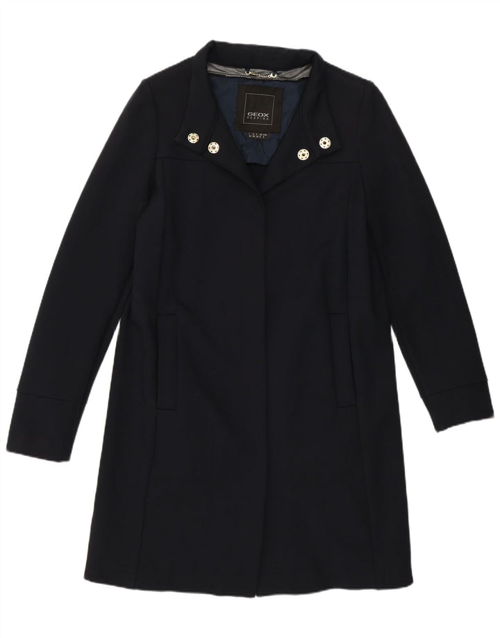 Soprabito Geox da donna Respira UK 8 Small in cotone blu navy