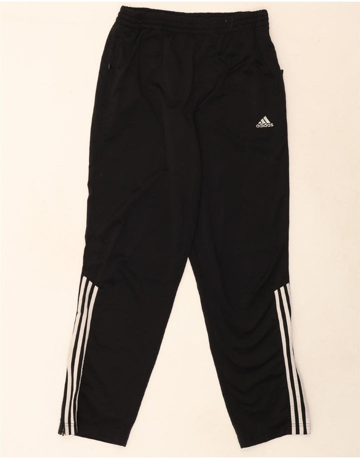 ADIDAS Mens Tracksuit Trousers UK 42/44 Large  Black Polyester Vintage Adidas and Second-Hand Adidas from Messina Hembry 