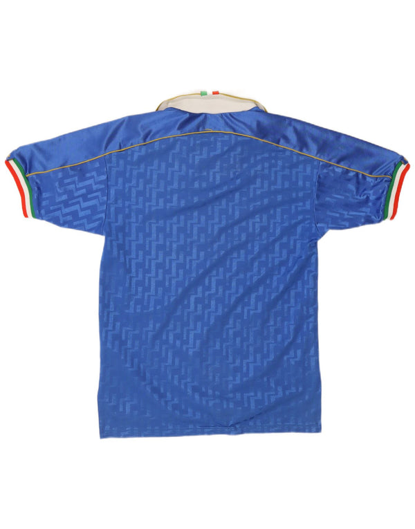Maglia da calcio Nike Uomo Italia Soccer Home 1994-1996 Piccola in poliestere blu