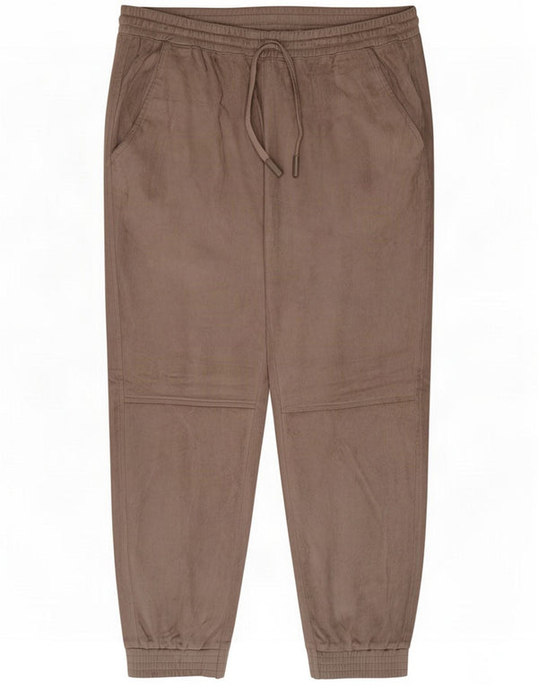 Zara Pantaloni da tuta da donna in velluto da jogging UK 18 XL Poliestere grigio