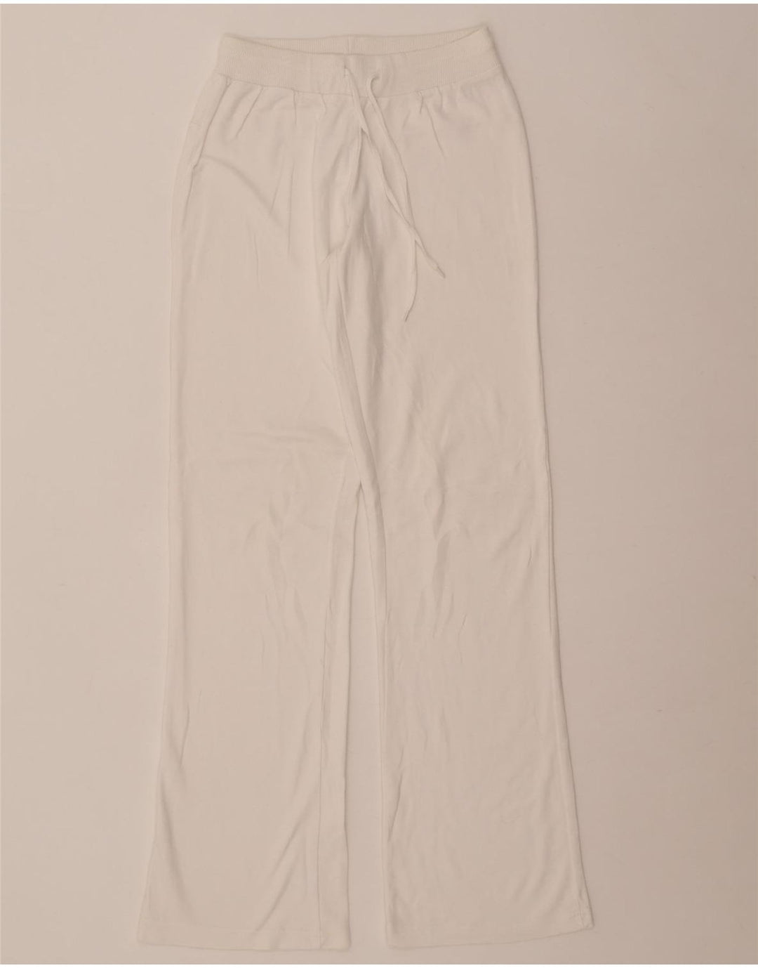 Pantaloni da tuta da donna Brugi UK 10 piccoli in cotone bianco