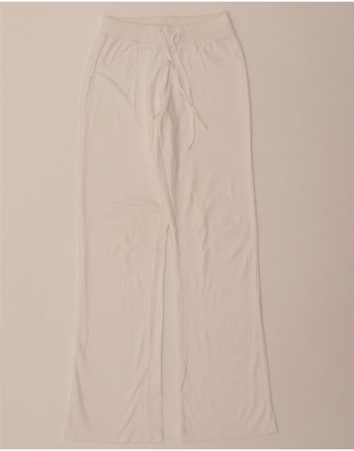 Pantaloni da tuta da donna Brugi UK 10 piccoli in cotone bianco