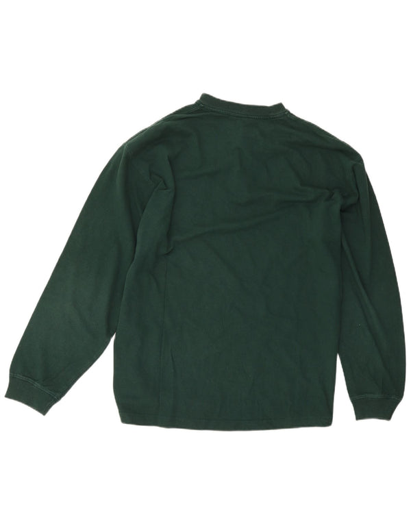 Carhartt Top da uomo a manica lunga grande in cotone verde
