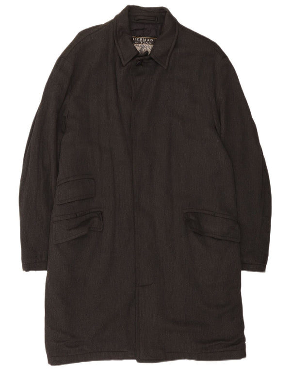 Cappotto da uomo Herman & Sons UK 40 grande grigio