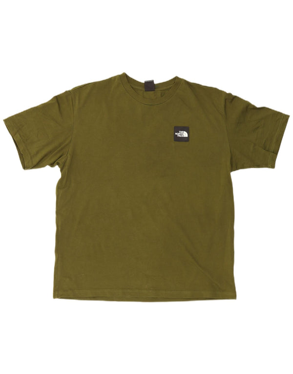T-shirt da uomo The North Face Top grande in cotone verde