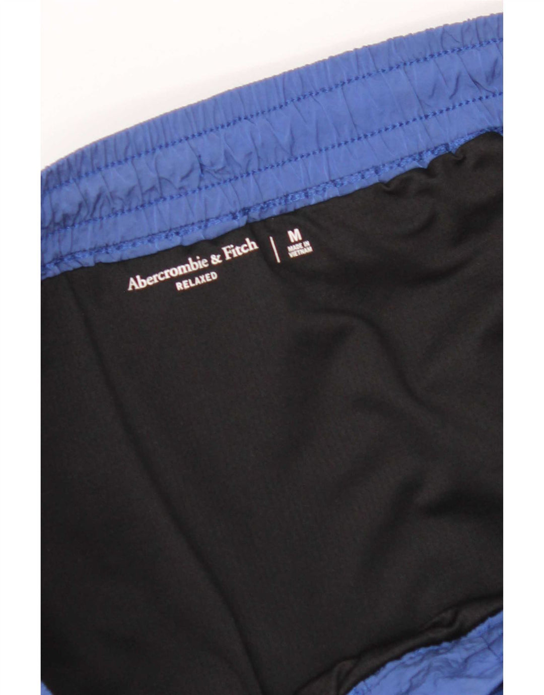 Pantaloncini sportivi da uomo dalla vestibilità rilassata Abercrombie & Fitch blu medio