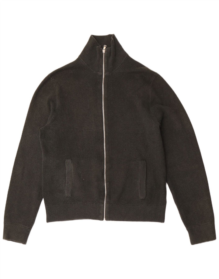 Maglione cardigan da uomo Marks & Spencer grande poliestere verde