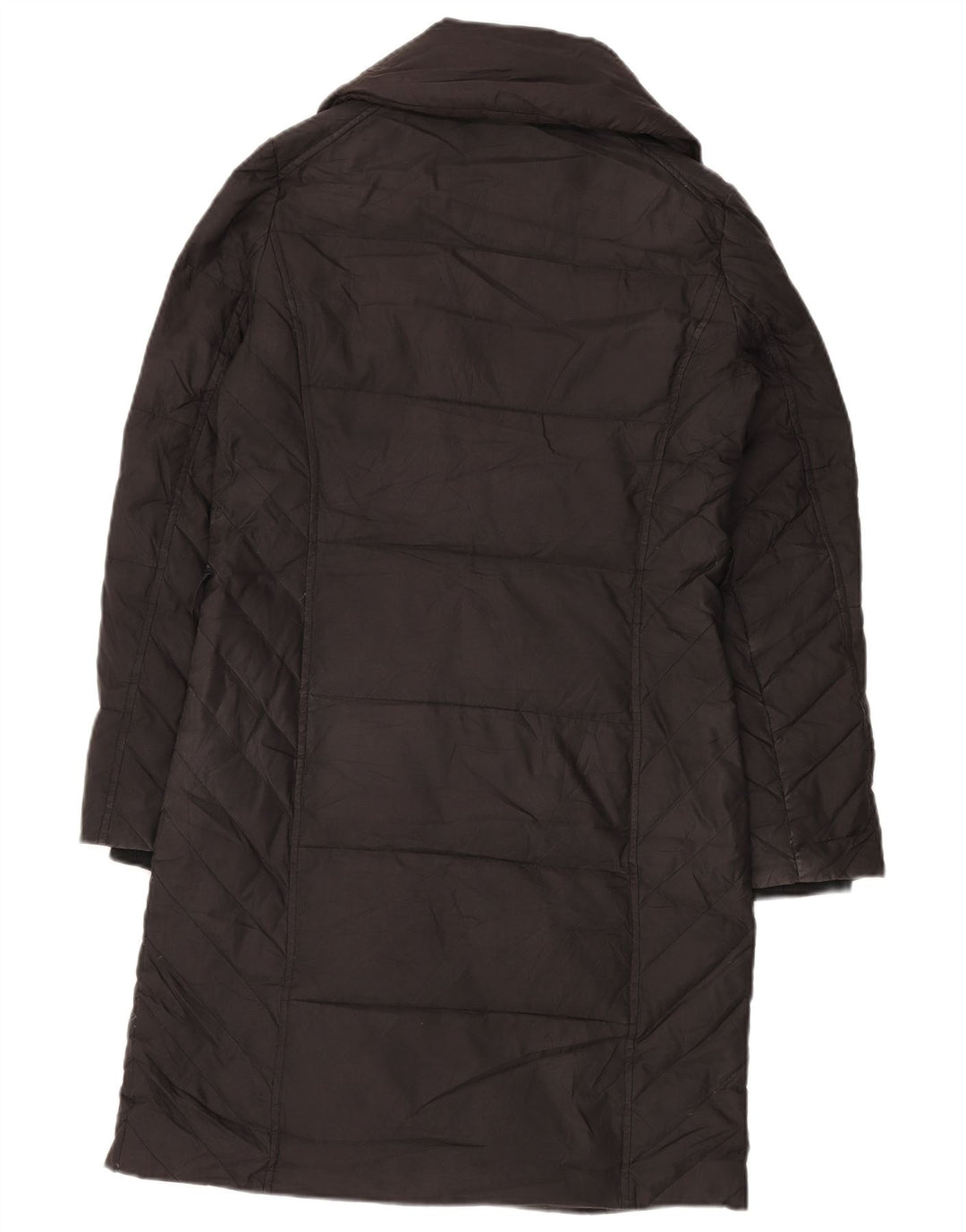 Cappotto imbottito oversize da donna OASIS UK 10 piccolo poliestere nero