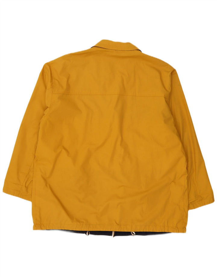 Giacca utilitaria vintage da uomo IT 56 3XL Poliestere giallo