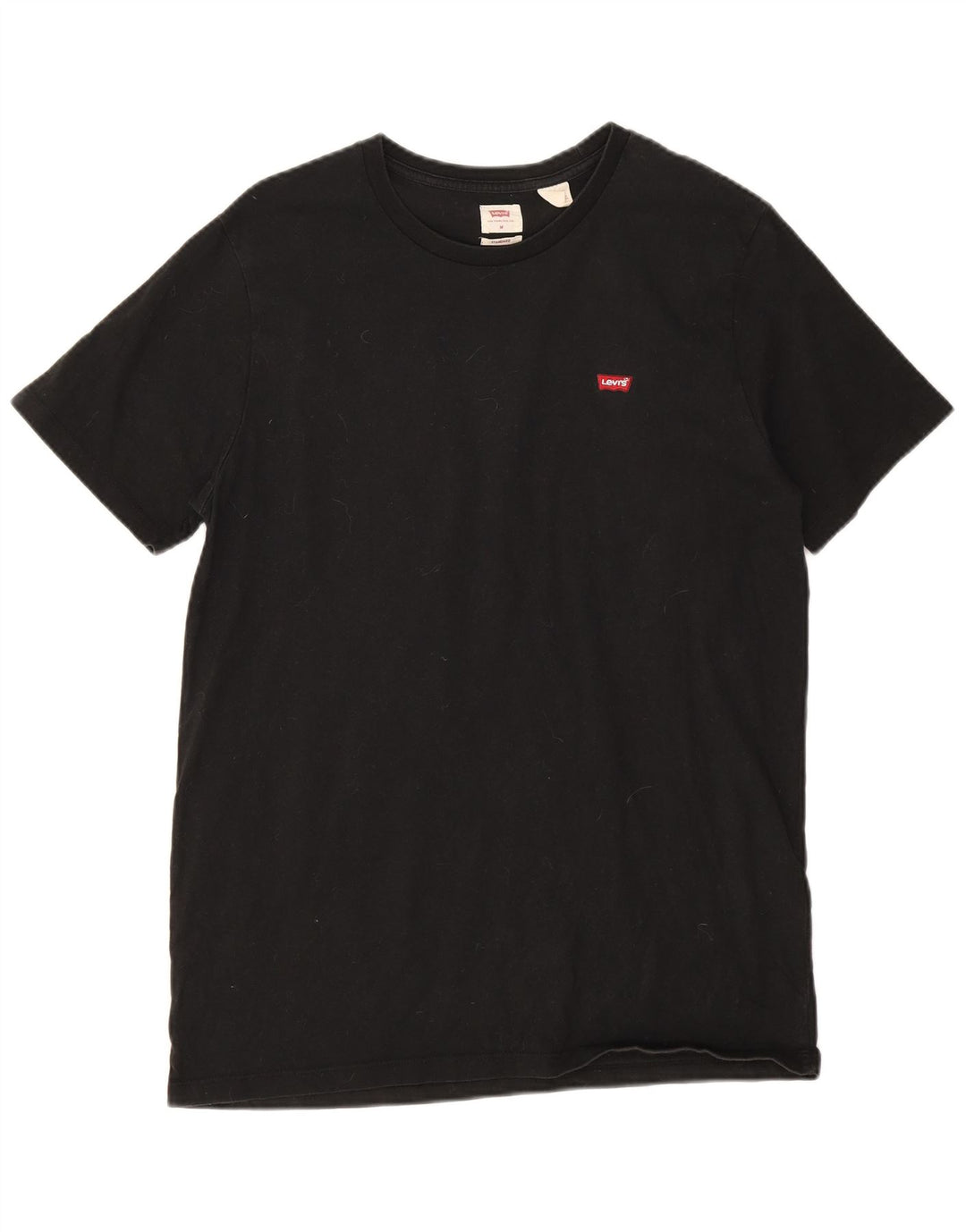T-shirt standard da uomo Levi's Top in cotone nero medio