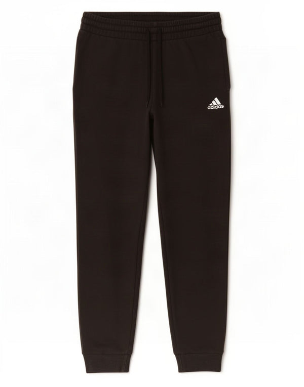 Pantaloni da tuta con grafica Adidas da donna Joggers UK 8/10 Small Cotone nero