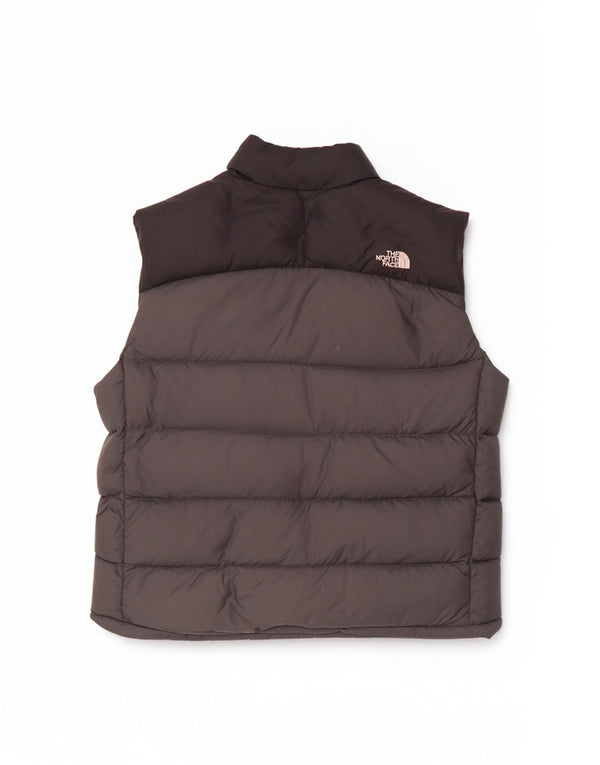 Gilet imbottito da uomo The North Face UK 42 XL Nylon color block grigio