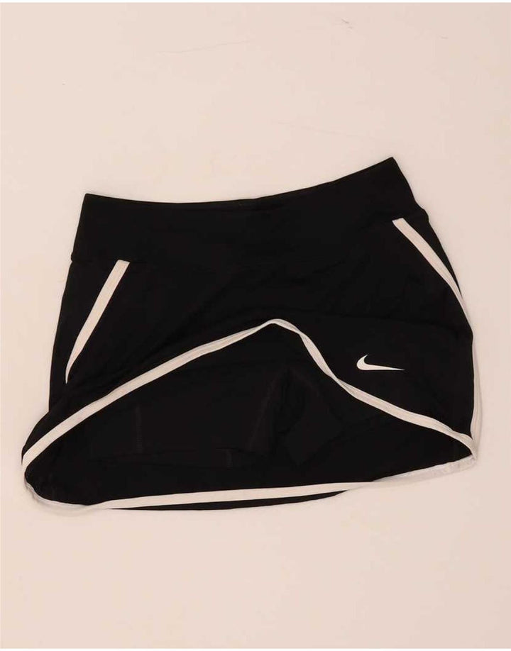 Gonna Nike Dri Fit da donna UK 10 piccola in poliestere nero
