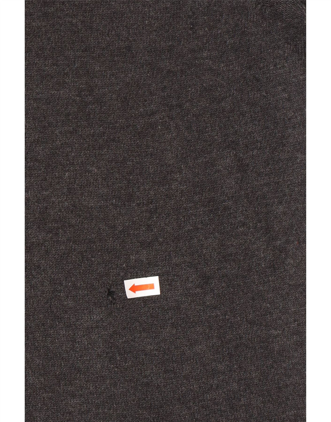 Maglione maglione girocollo da uomo HUGO BOSS in cotone grigio medio