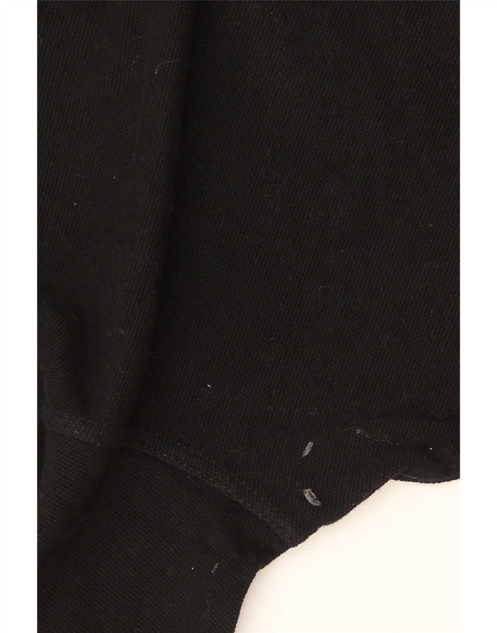 Polo da uomo Fred Perry in cotone nero medio
