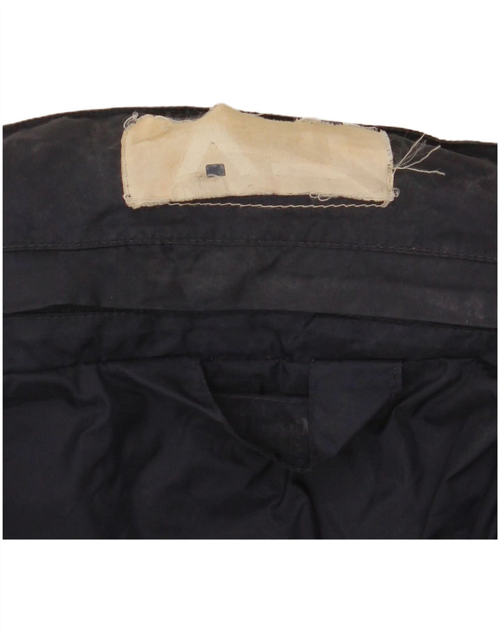 Giacca antipioggia da uomo Armani Jeans UK 40 Large Blu Navy in poliammide