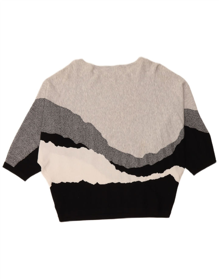 PHASE EIGHT Maglione oversize da donna con scollo a barca UK 14 Grigio medio