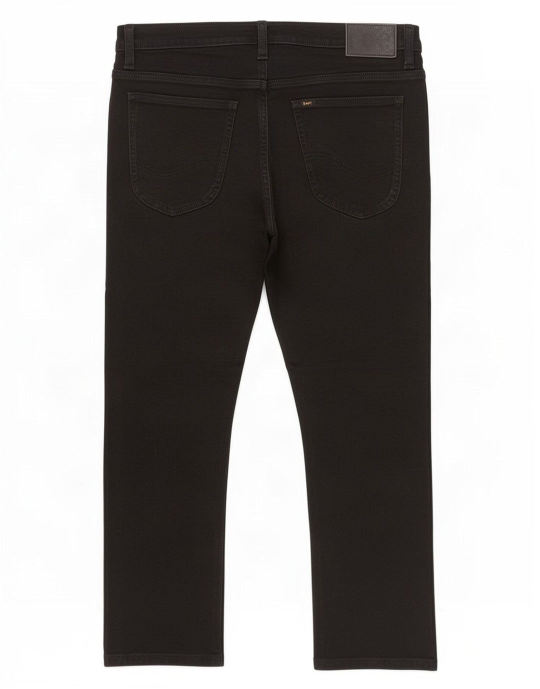 Jeans Lee da donna cropped slim Luke W34 L24 cotone nero