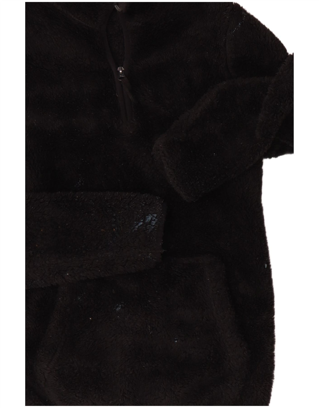 Maglione in pile da donna con collo e zip Mountain Warehouse UK 12 medio nero