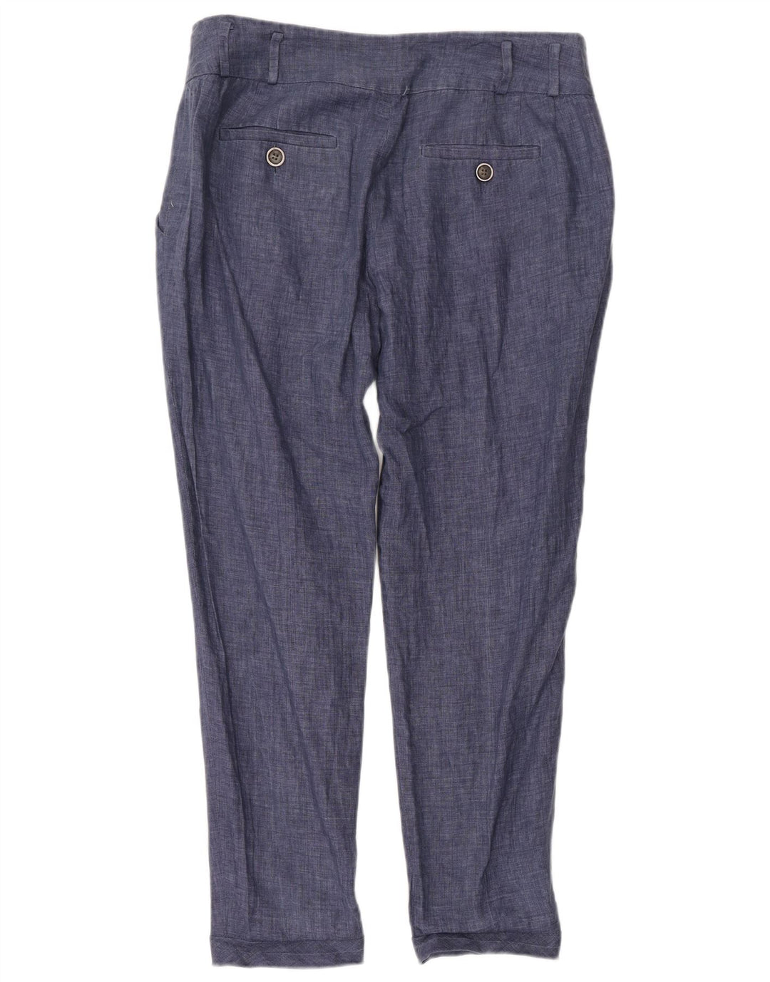 Pantaloni chino con pegging da donna Zara medi W28 L28 blu navy