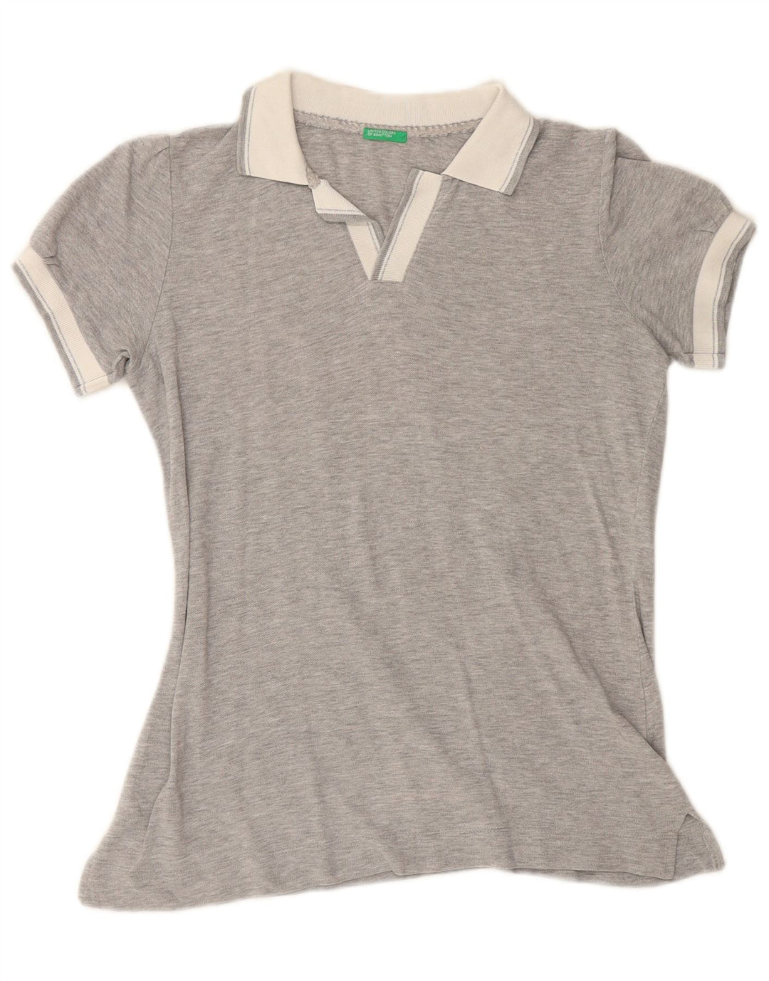 Polo da donna BENETTON UK 14 grigio medio