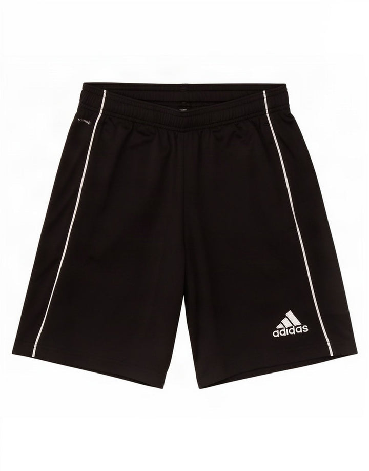 Pantaloncini sportivi Adidas Climalite da uomo piccoli in poliestere nero