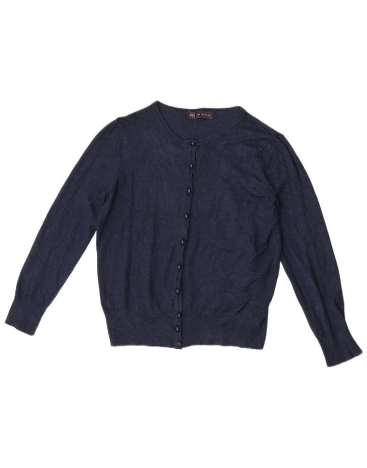 Maglione Bolero da donna Marks & Spencer UK 14 Large in viscosa blu navy