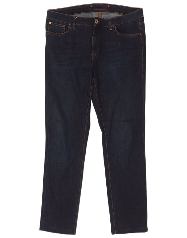 Jeans Slim Donna Trussardi W33 L30 Blu Navy