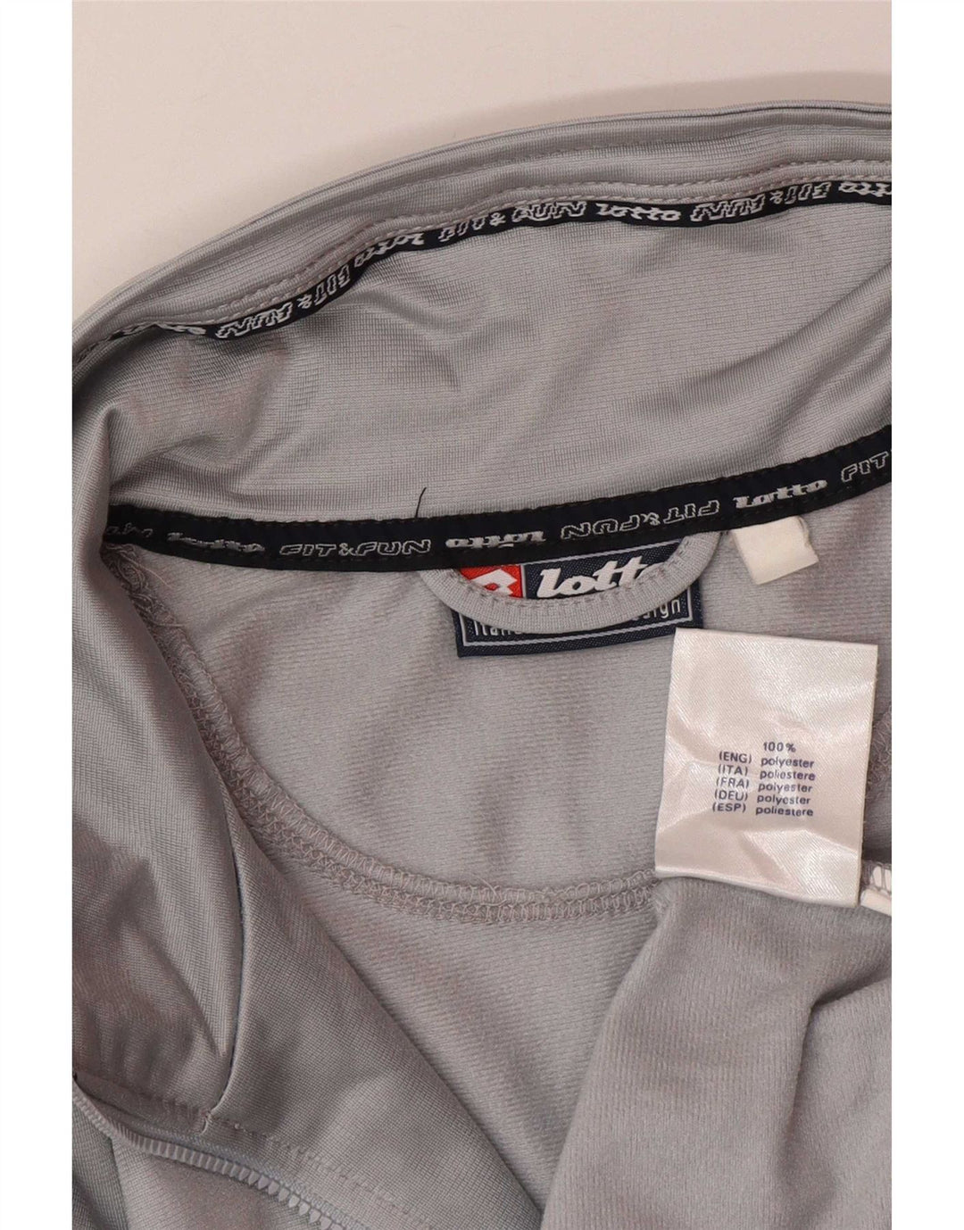 Giacca da tuta oversize da donna Lotto UK 16 Large Grigio Colorblock