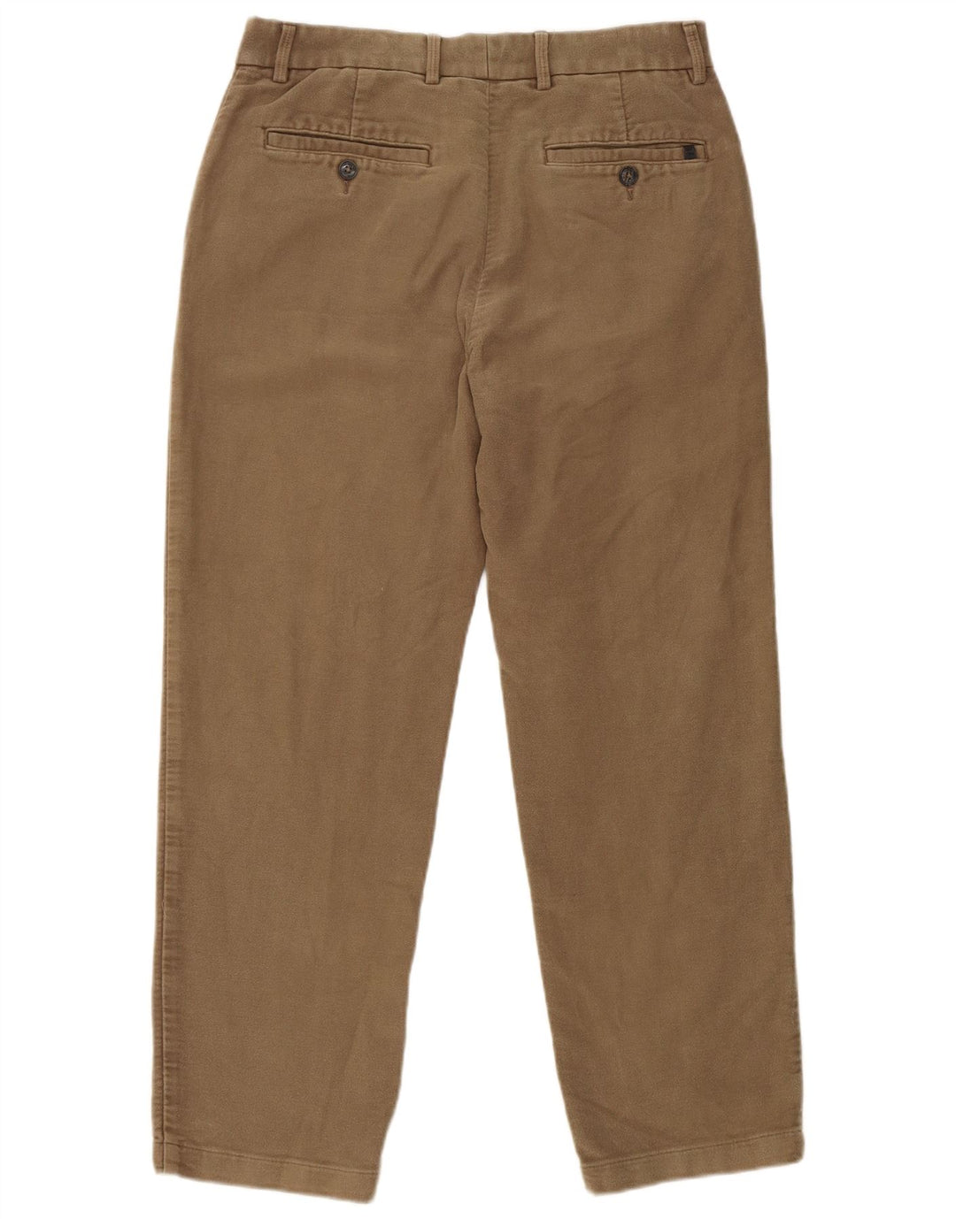 Pantaloni chino regolari da donna Marks & Spencer W32 L29 cotone beige