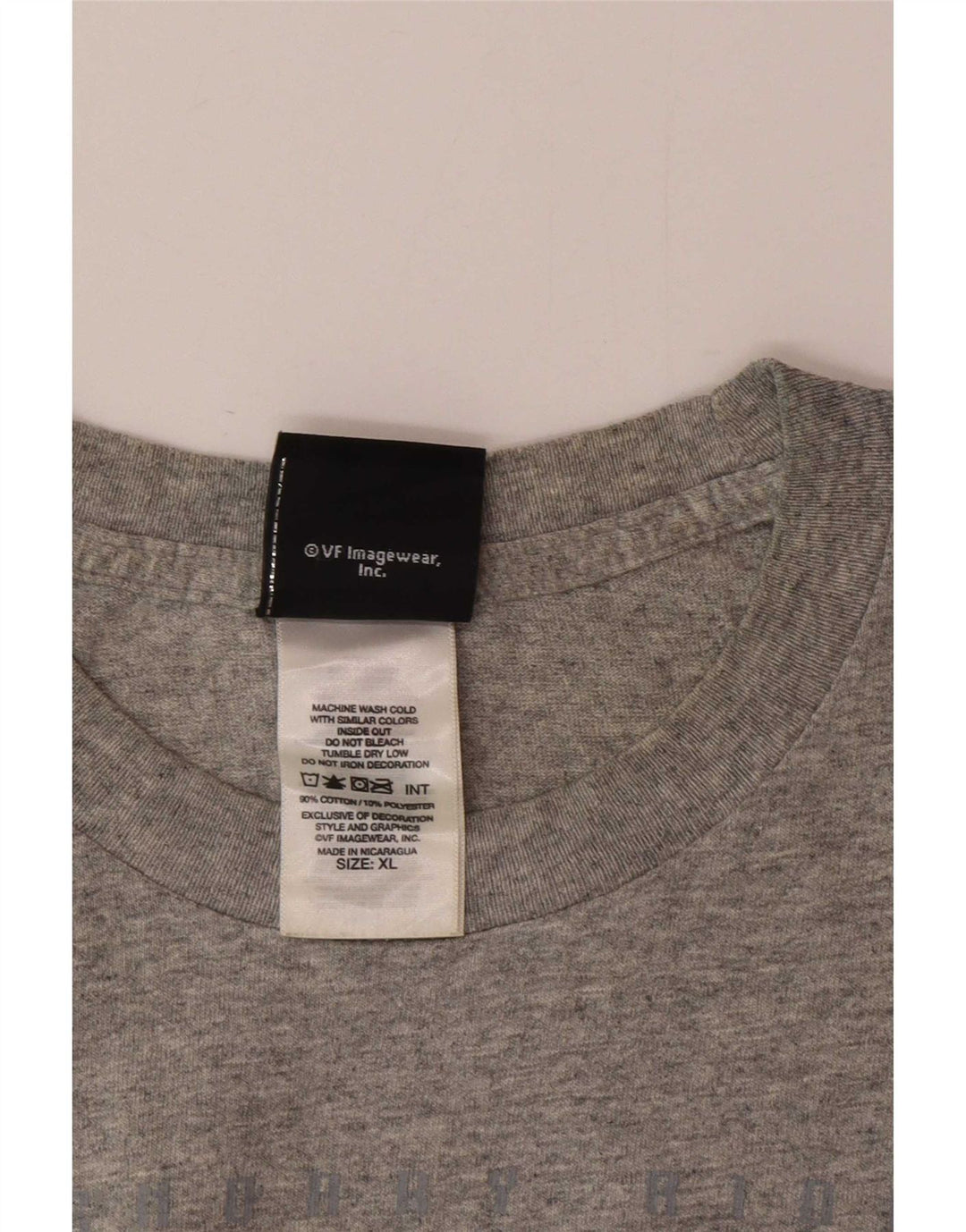 T-shirt grafica da uomo Harley Davidson Top XL in cotone grigio