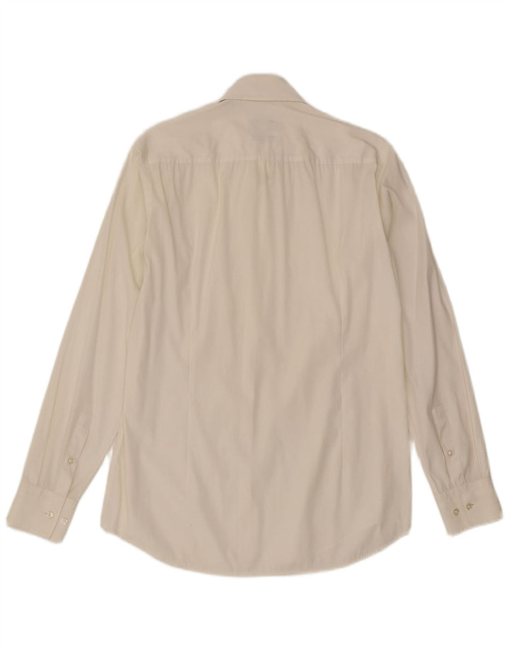 Camicia slim fit da uomo Hugo Boss medio bianco sporco