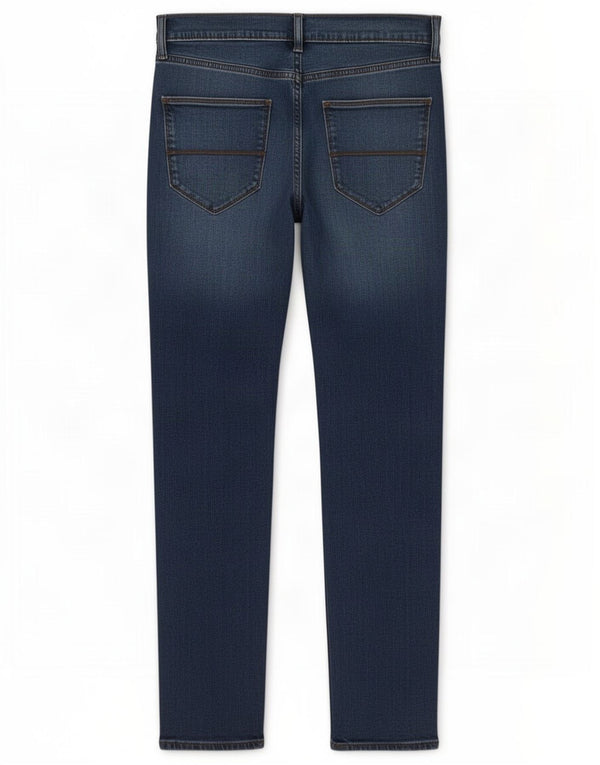 Jeans slim da uomo Marks & Spencer W32 L31 cotone blu