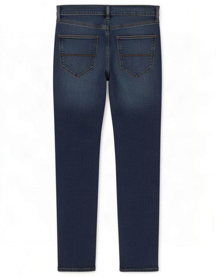 Jeans slim da uomo Marks & Spencer W32 L31 cotone blu