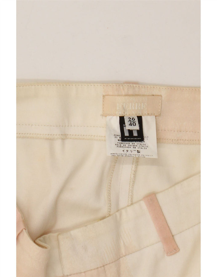 Pantaloni Casual Donna Gianfranco Ferre IT 40 Small W26 L31 Multicolore