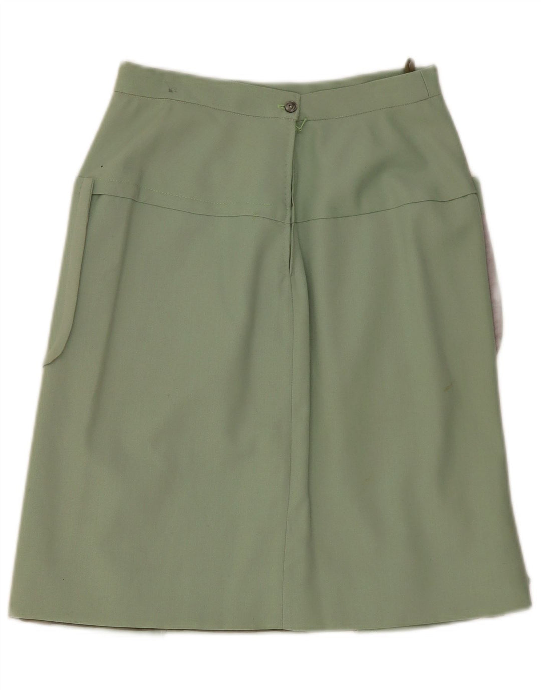 Gonna cargo vintage da donna W30 verde medio
