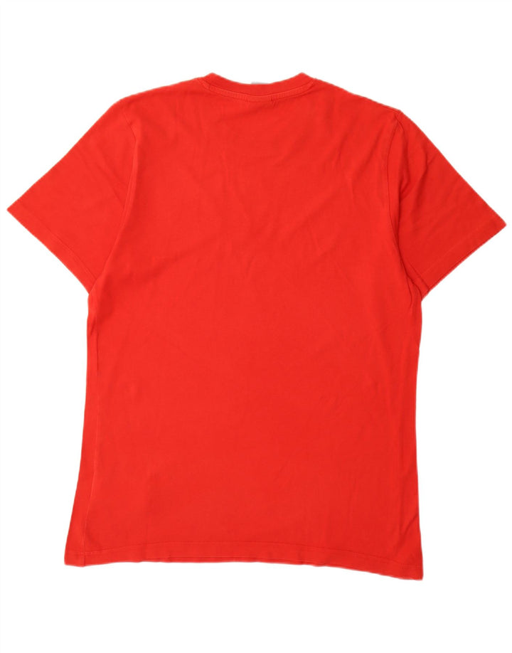 T-shirt grafica da uomo Nike Top UK 39/41 cotone rosso medio