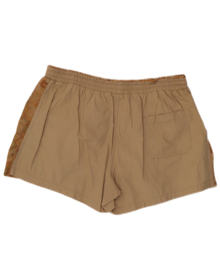 ALVIERO MARTINI Pantaloncini da bagno da uomo con motivo astratto Beige medio