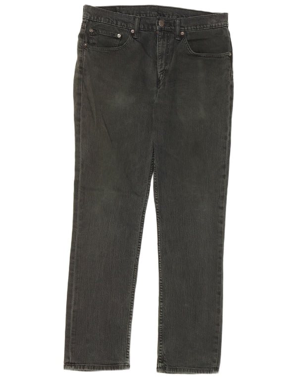 Jeans dritti da uomo Levi's W34 L32 cotone nero
