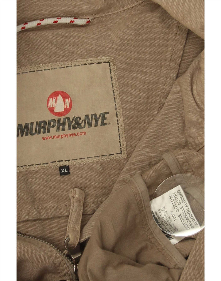 Giubbotto bomber da uomo Murphy & Nye UK 42 XL Cotone beige