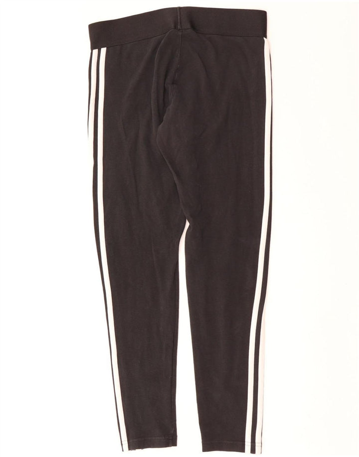 Leggings da donna ADIDAS UK 8/10 piccolo cotone nero