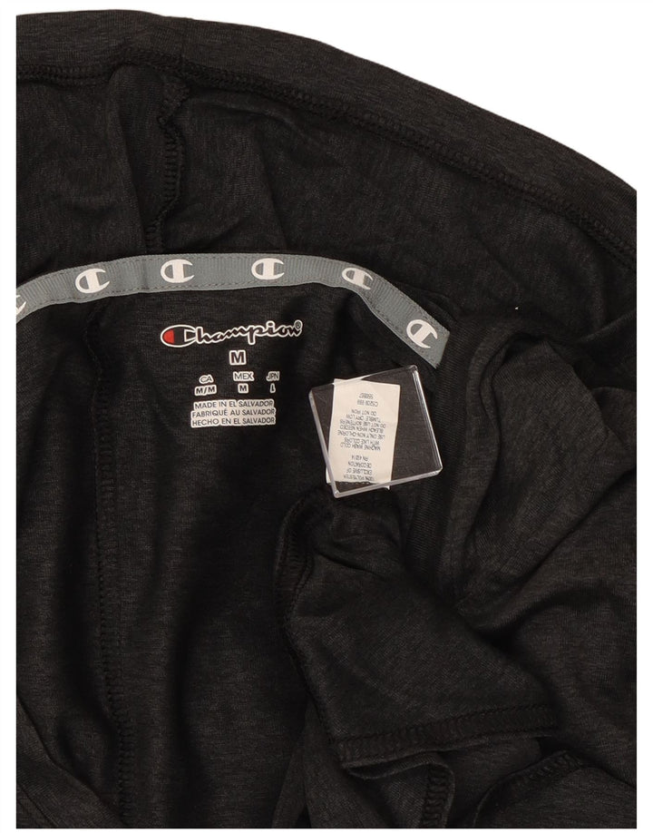 Maglietta grafica con cappuccio da donna Champion manica lunga UK 12 Grigio medio