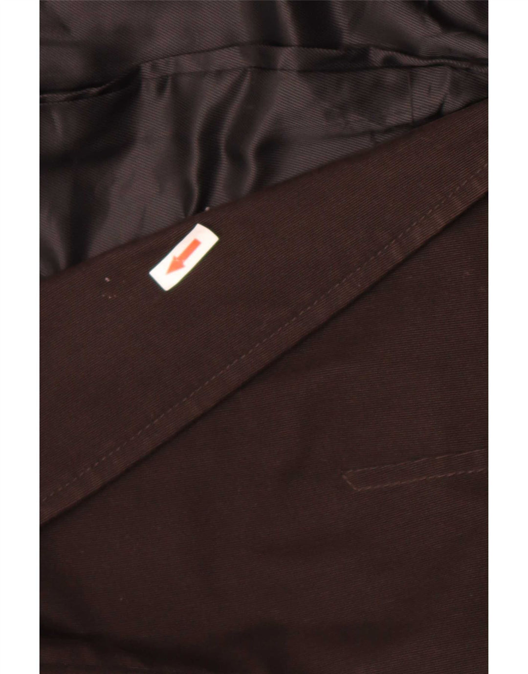 Giacca blazer militare a 2 bottoni da uomo Zara EU 54 XL cotone marrone