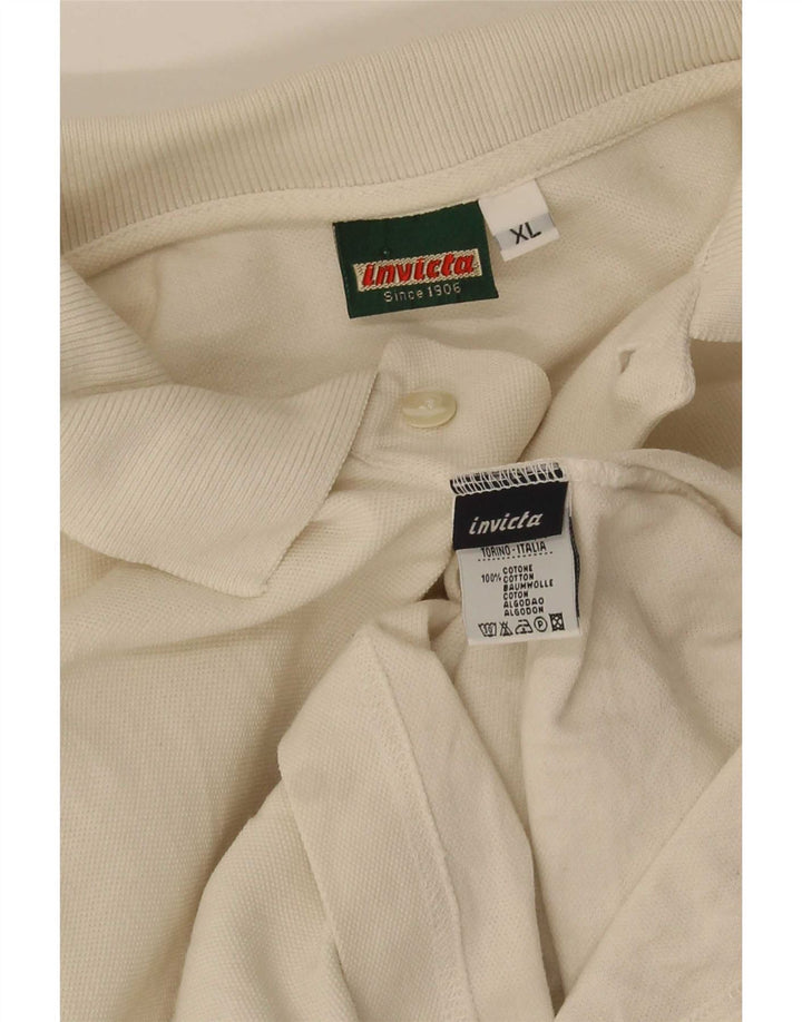 Polo Invicta Uomo XL Cotone Bianco