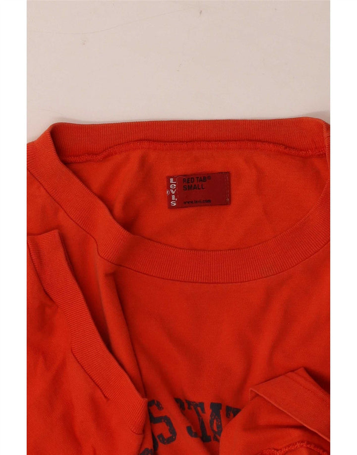 T-shirt grafica da uomo Levi's Top piccola arancione