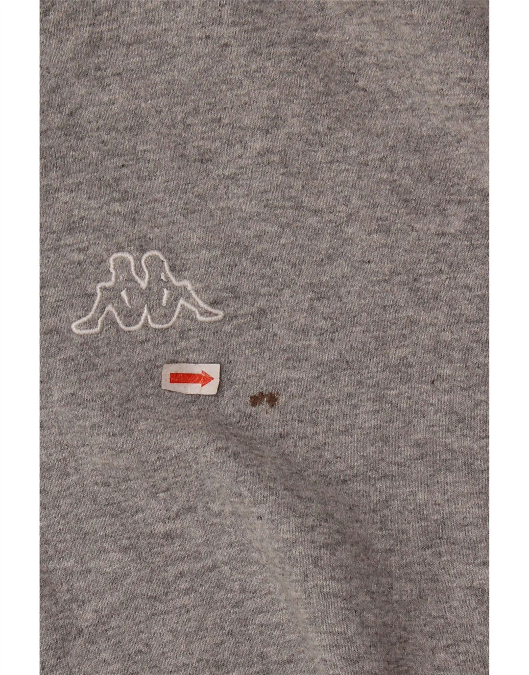 Top corto da donna Kappa a maniche lunghe UK 18 XL Grigio