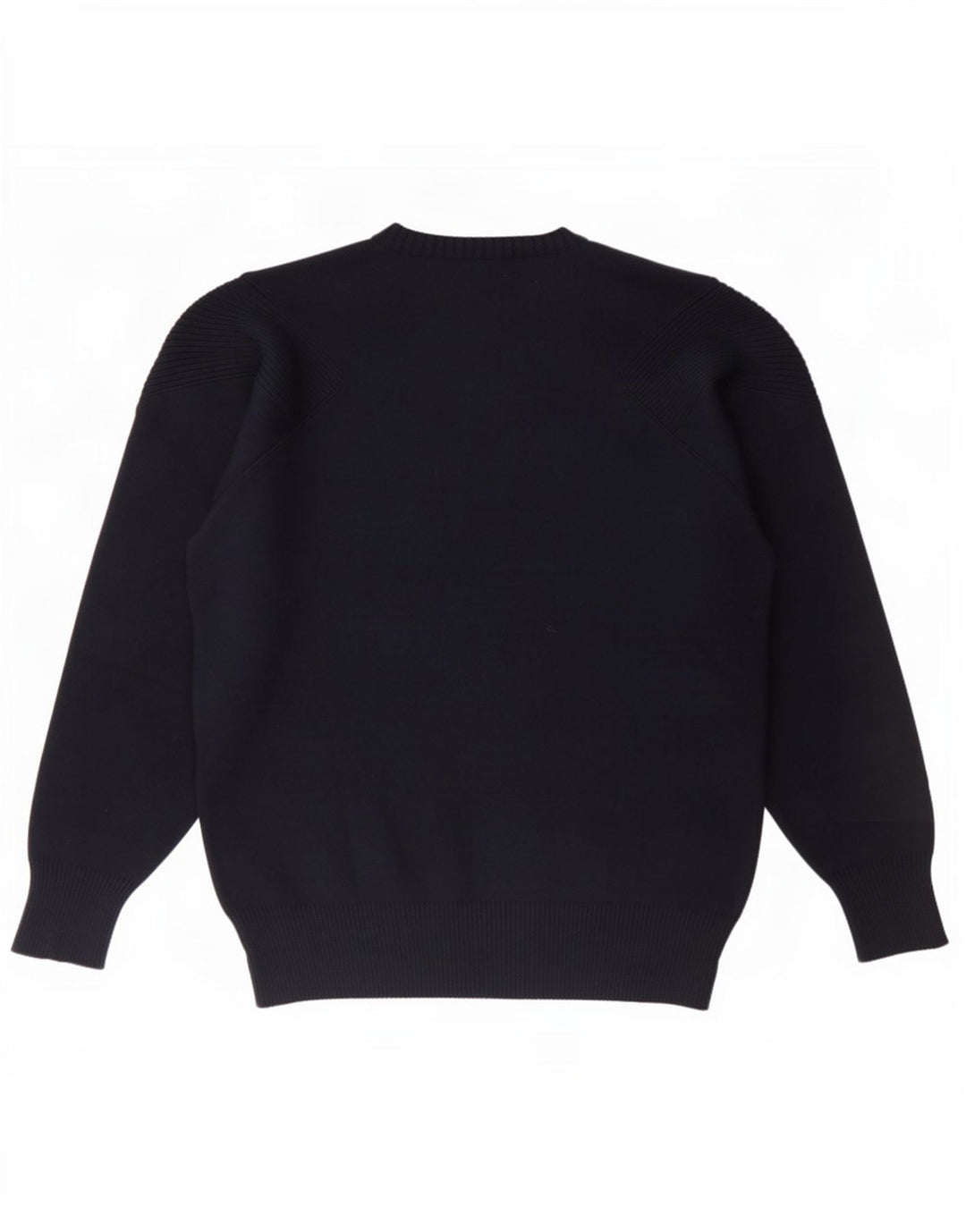 Paul & Shark Maglione girocollo da uomo medio in lana vergine blu navy