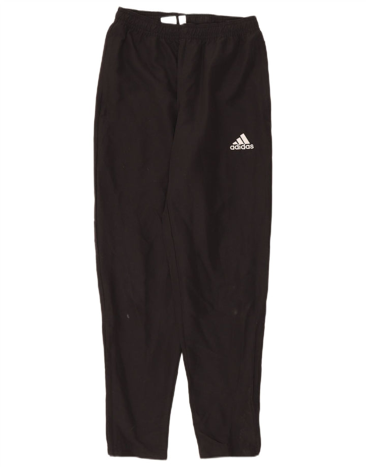 Pantaloni da tuta Adidas Aeroready da uomo piccoli in poliestere nero